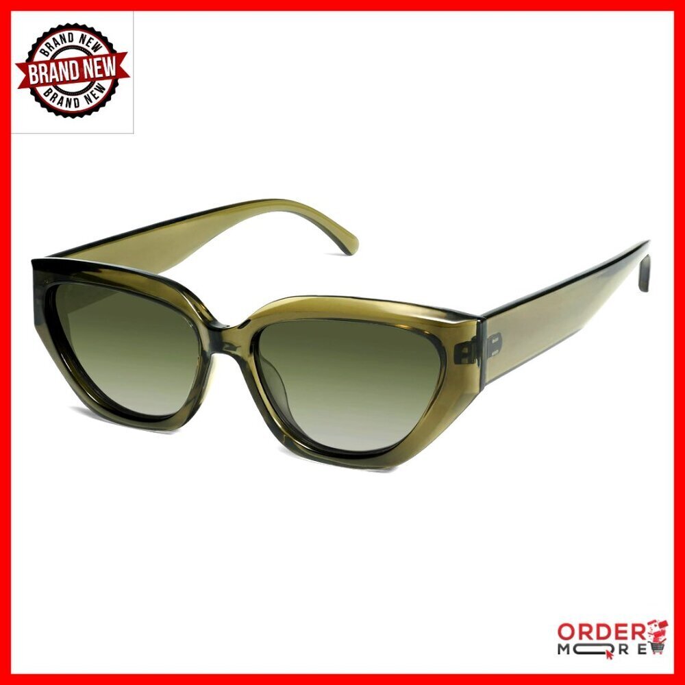 Cat Eye Polarized Sunglasses UV400 Protection Plastic Frame